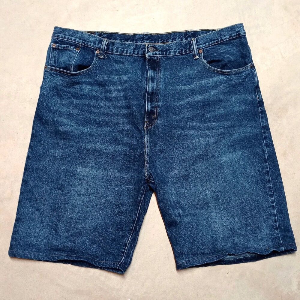 Levi Strauss 569 Men's Size 42 Shorts Loose Fit 11" Inseam Denim Jean Jorts